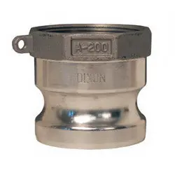 Macomb Group G100-A-AL 1 Type A Alum Adapter Male X FPT