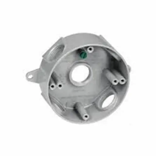 Mulberry Metal Products 30326 Weatherproof Round Box 5 Outlets 5 Knockouts 3/4 in Hub