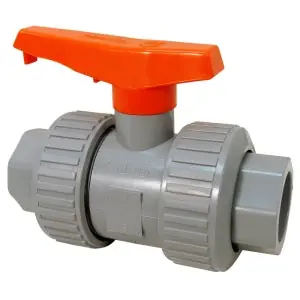 Macomb Group MB930UD CPVC S80 Soc/Thrd Tu Ball Valve Viton
