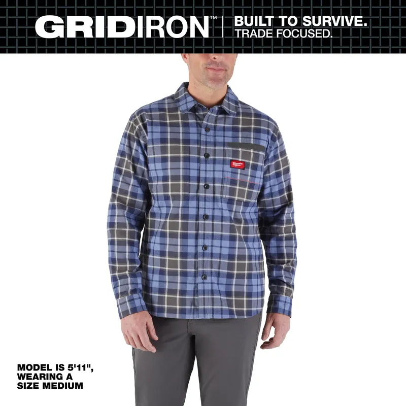 Milwaukee M551U-S Gridiron™ Flannel Shirt (S)