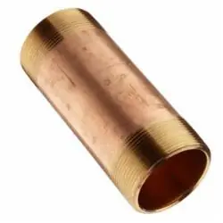 Macomb Group 112X35SBRN 1-1/2 x 3-1/2 Std Brass Nipple