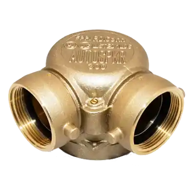 Fire Protection 09-020 4 x 2-1/2 x 2-1/2 fdc Single Clapper Siamese
