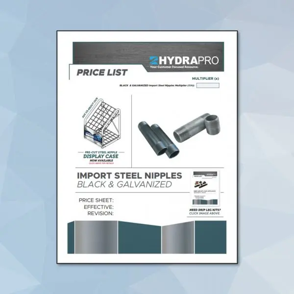 Sunbelt Marketing H90102 Import Steel Nipples