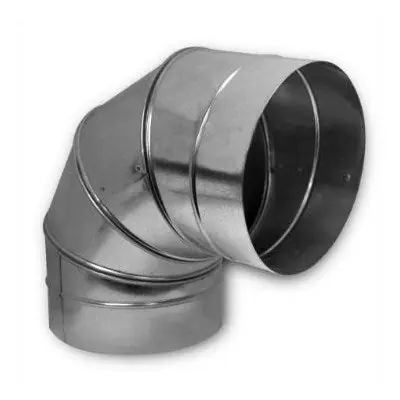 Southwark Metal SP90626 Spiral Elbow 26Ga (6 inches)