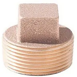 Macomb Group XNL117-12 3/4 125 Brass Sq Hd Cored Plug
