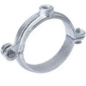 Macomb Group B3198HZ-1-1/4 Pltd Hinged Extension Split Clamp 1-1/4 IN