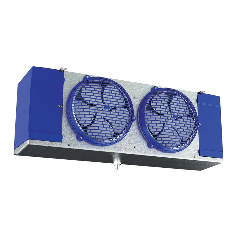 Bohn BEL0130BS6EMAB020 Walk-In Unit Cooler 13 MBH 230V 2-Speed 3 Fan EC Low Profile Electric Defrost w/ intelliGen Refrigeration Control