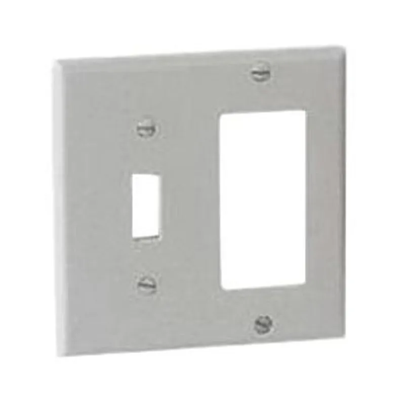 Mulberry Metal Products 30457 Self-Closing Weatherproof Electric Box Cover Duplex/GFI Receptacle/Toggle Switch Cover