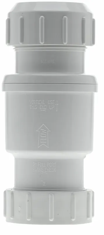 Boshart 17SCC-20 2 inches Comp. PVC Swing Check Valve
