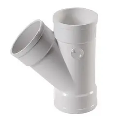 Macomb Group D3012-8 12 x 12 x 8 in PVC DWV Y Fabricated