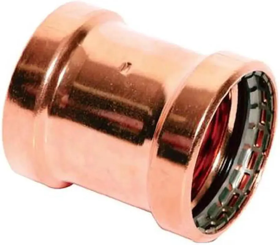 Legend Valve 450-510P LegendPress® Coupling With Stop, 3 in Press x 3 in Press