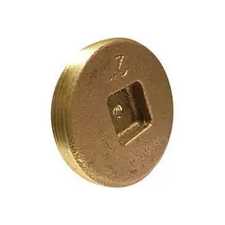 Tyler Pipe 021902 Type S Brass C/O Plug 2 in IPS