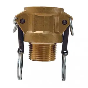 Macomb Group G100-B-BR Type B Brass Coupler Female X MPT