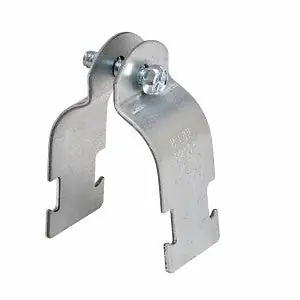 Eaton B-Line 78101161375 Pipe Clamp, 1-1/8 inches Pre-Assembled O.D. Conduit Steel B2030PAZN
