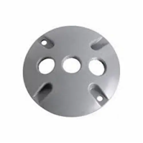 Mulberry Metal Products 30377 Lampholder Round Box Cover 3 Outlets 4 in Dia
