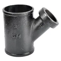 Tyler Pipe 008514 4 x 1-1/2 No-Hub Tap Y