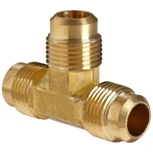 Macomb Group 44-2 Brass Flare Tee Union 1/8 IN