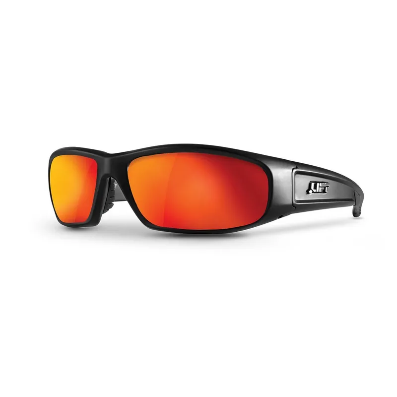 Lift Safety ESH-15MKRR Switch Safety Glasses Matte BlackRed Revo