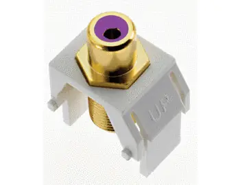 On Q Solutions WP3466WH RCA to F-Connector