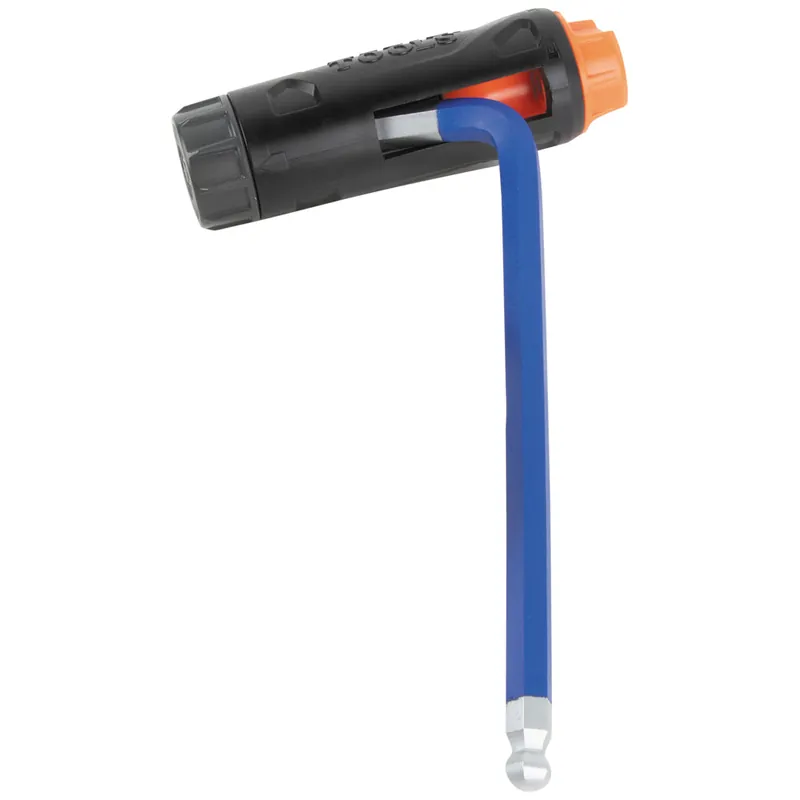 Klein Tools T606 T-Handle Hex Key Adapter 5/32 feet' to 3/8 feet' (4 to 10 mm)