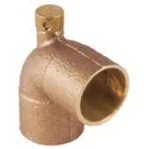 Macomb Group 10035578 1/2 Cast Copper Drain 90 Ell