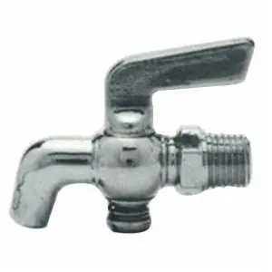 Macomb Group NO.29 1/8 Lever Hdl Air Cock W/Bibb