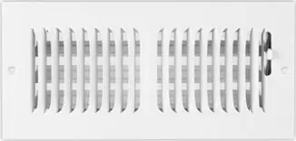 Rectorseal 850-10X4 850 Series 2-Way Opposed Blade Sidewall Register 10 x 4 in