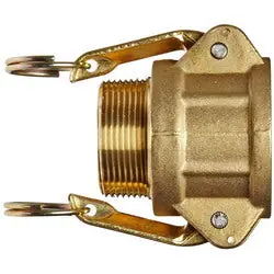 Macomb Group G200-B-BR Type B Brass Coupler Female X Mpt 2 IN