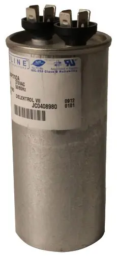 Fasco C3S50 Proline 50 Mfd/370-volt Single Microfarad Capacitor