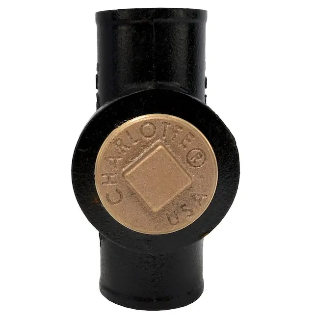 Charlotte Pipe NH 00036S 0800 Test Tee 3 in