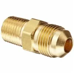 Macomb Group 48-52 5/16 OD X 1/8 MPT Brass Flare Union Adapter