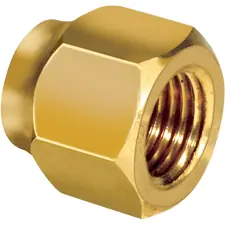 Mueller Streamline A 05157 Brass Short Nut 5/8 inches Flare Nut