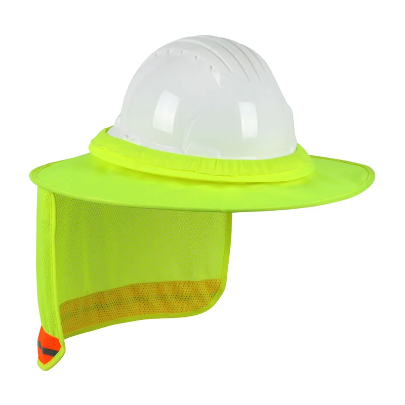 Ez-Cool 396-850-LY Hi Vis Full Coverage Hard Hat Visor