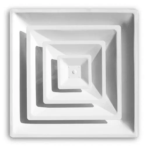 Truaire 2004CD/14IN Lay-In Plaque & Step Down Cone Diffuser 14IN