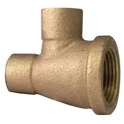 Macomb Group 10037547 1 x 3/4 x 1 Cast C x FPT x C Red Tee