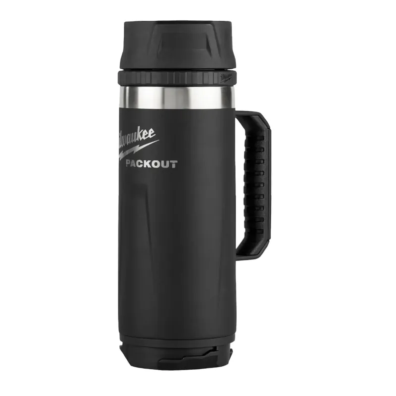 Milwaukee 48-22-8394BX Packout 18oz Insld Mug Sl Blk