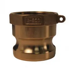 Macomb Group G150-A-BR 1-1/2 Type A Brass Adapter Male X FPT