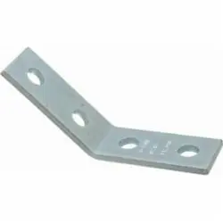 Macomb Group B248ZN 45 Deg 4-Hole Open Angle Ftg Plated