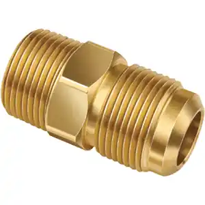 Mueller Streamline A 00329 Brass Union 1/2 inches MFLxMFL