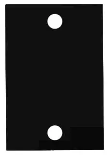 Mulberry Metal Products 30278W Weatherproof Electric Box Cover Blank Cover