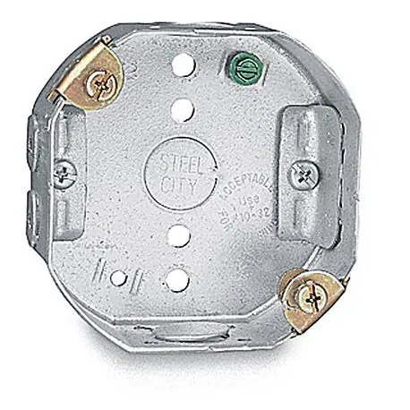 Abb 54151-CFB Steel City Drawn Style Ceiling Fan Box 15.8 cu-in Capacity