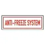 Fire Protection 02-022 6 x 2 Anti-Freeze System Id Sign