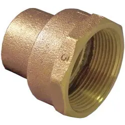 Macomb Group 10034218 3/4 x 1-1/4 Cast C x FPT Red Adapter