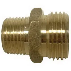 Macomb Group 1051-6MPMH 3/4 mght x 3/8 mpt Brass Grdn Hose Adapter