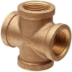 Macomb Group 01215BRTCRI 1/8 150 Brass Thrd Cross Global
