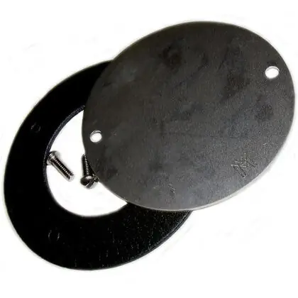 Mulberry Metal Products 30381 Round Box Cover 3 Outlets 4 in Dia