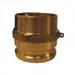 Macomb Group G200-F-BR Type F Brass Adapter Male X Mpt 2 IN