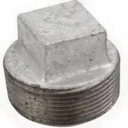 Macomb Group EG.013 1/8 Galv Sq Hd Solid Plug