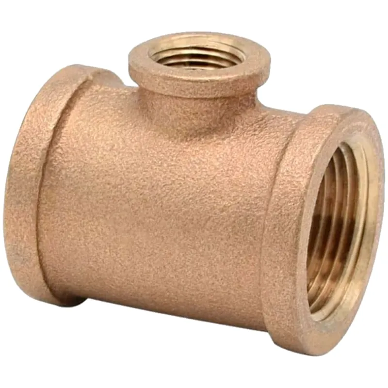 Legend Valve 310-428NL 1-1/4 inches x 1 inches No Lead Red Tee