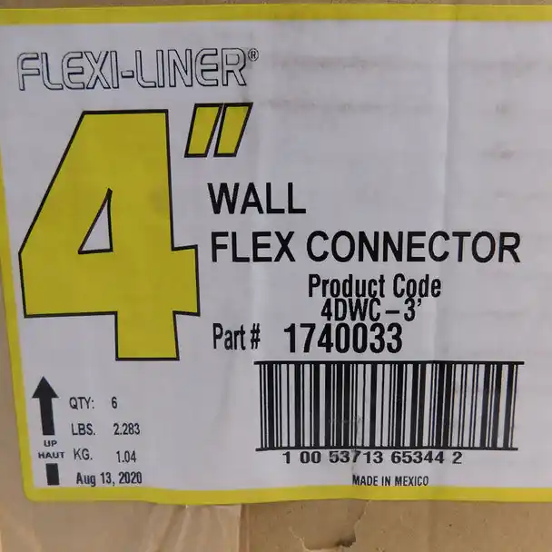 Selkirk 1740033 Double Wall Flex Connector 4 inch x 3 foot